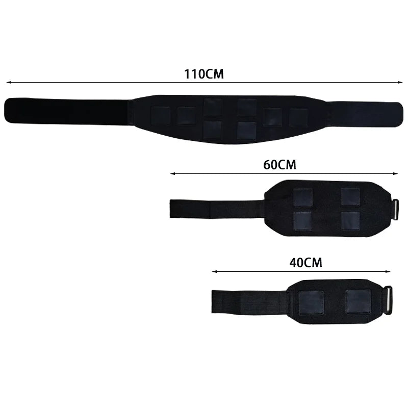 Abs Belt Abdominal Trainer EMS Muscle Stimulation Electric Exerciser Toning Belts For Leg Arm Workout Fitness Home Gym Equiment