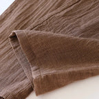 2025 New Spring Couple's Pajama Set 100% Cotton Long Sleeve Long Pants Two Piece Set for Men and Women's Home Furnishings