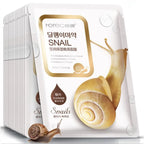 BIOAQUA Snail Face Mask Moisturizing Facial Mask Firming Moisturizing Replenishment Oil Control Tender Sheet Mask Skin Care