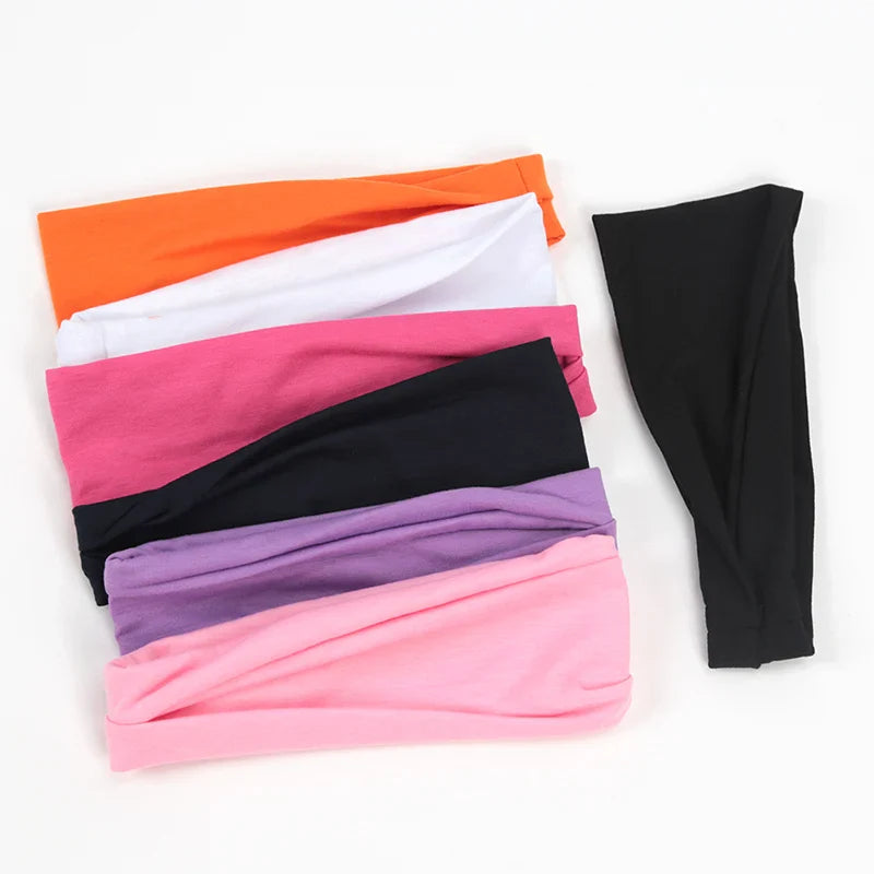 3Pcs/set Hair Band Fashion Elastic Headbands Twisted Cross Head Wrap Hair Band Hair Accessories for Women Simple Headband