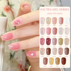 1-3pcs PSK 2025 New Whitening Purple Glass Beads Starry Crystal Nail Art Purple Glass Bead Cat Eye Gel Nail Polish Nail Supplies