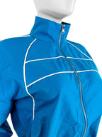 2025 Trendy Woman Clothes Sets Y2k Lounge Tracksuit Contrast Color Long Sleeve Zip Windbreaker Jacket Shorts 2 Piece Set Outfits