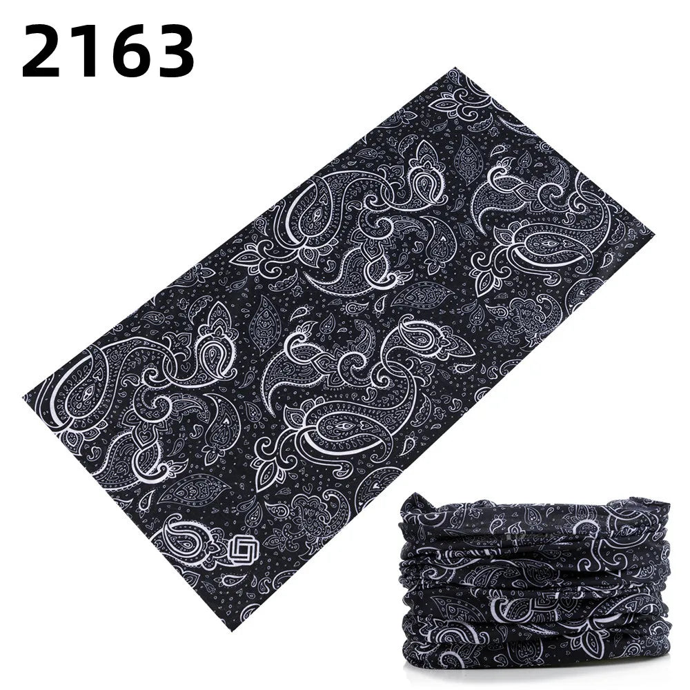 2101Unisex Climbing Hiking Scarf Sport Headwear Bandanas Motorcycle Turban Hand Band Magic Scarves Outdoor Cycling Headband Mask