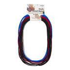 6/8PCS Unisex Sports Elastic Thin Headband Non-Slip Women Men Yoga Hair Bands Sweatband Football Running Biking Sports Hairband