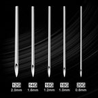100/50/5pcs Disposable Piercing Needles 12G 14G 16G 18G 20G Ear Nose Navel Nipple Sterile Piercing Needle Permanent Makeup Tools