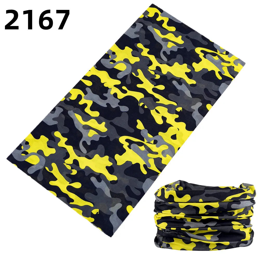 2101Unisex Climbing Hiking Scarf Sport Headwear Bandanas Motorcycle Turban Hand Band Magic Scarves Outdoor Cycling Headband Mask