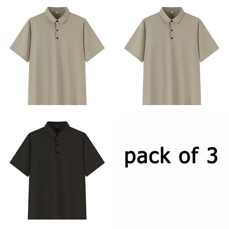 Big & Tall Polo Co. Oversized Short Sleeve Polo Shirt - 5XL to 7XL, Relaxed Fit for Ultimate Comfort (110-175kg)
