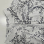 Autumn new women's clothing style elegant, fashionable, casual, sexy commuting long sleeved lace up Chinese style printed dress