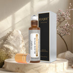 EUQEE 3PCS Fragrance Oils Roll-On Long Lasting Scent Coconut & Vanilla White Musk Baby Powder Fresh Linen Oud Wood Amber Romance