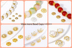 18K Gold Plated Split Rings Connecting Ring Brass Open Jump Rings Accessories For Jewelry DIY Jewelry Material Wholesale