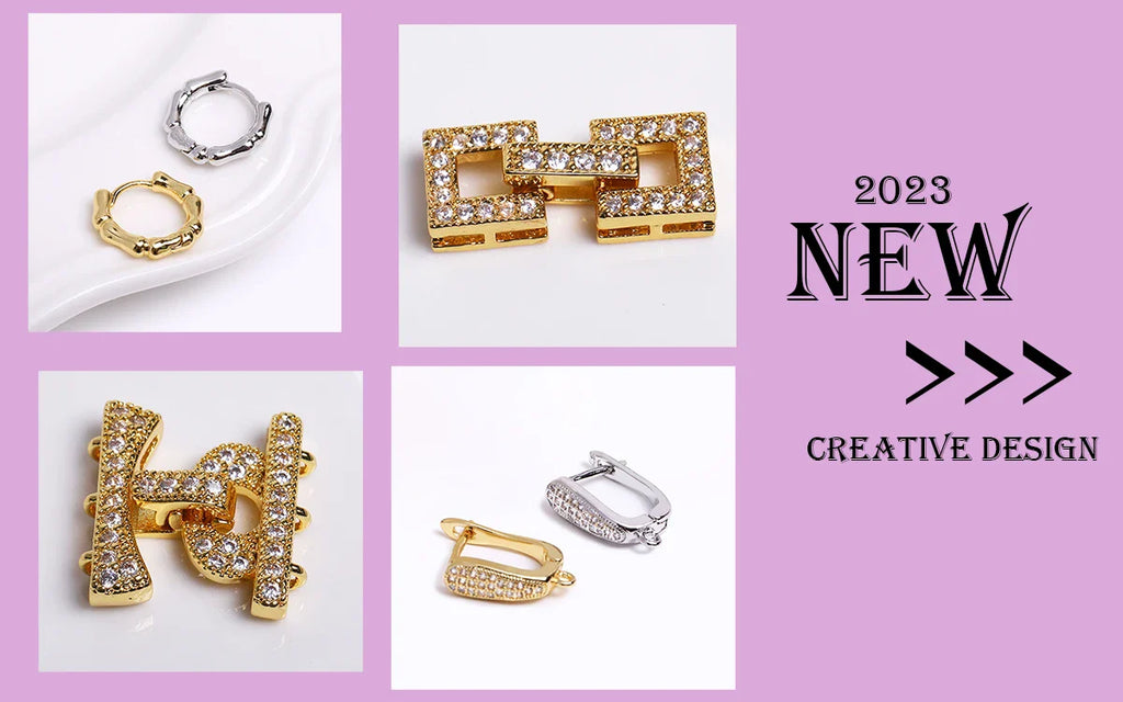 18K Gold Plated Split Rings Connecting Ring Brass Open Jump Rings Accessories For Jewelry DIY Jewelry Material Wholesale