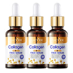 3pcs Collagen Face Serum skincare Facial Essence Liquid Firming Moisturizing Nourishing Facial Serum Skin Care