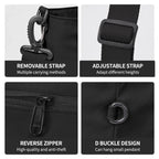 AJI Shoulder Bag For Women 2025 New Fashion Crossbody Bag Wear-Resistant Waterproof Nylon Female Handbags Ladies Messenger Bag