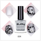 Black White Nail Art Stamping Polish 10ml 30 Colors Stamping Plates Polish Stamping Gel No Smudge Top Oil Colorful Nail Varnish