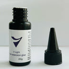 5/3/1PCV-Light Technology Hair Extension Clear Wig glue 20g V-light Traceless tool for tape Hair Extension Fast Grafting Tool