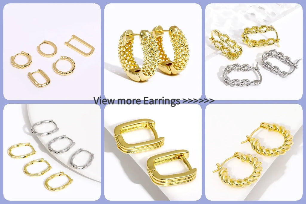 18K Gold Plated Split Rings Connecting Ring Brass Open Jump Rings Accessories For Jewelry DIY Jewelry Material Wholesale