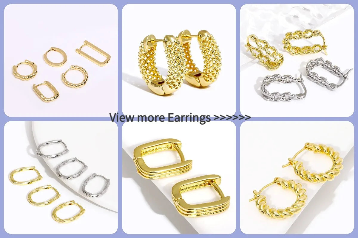 18K Gold Plated Split Rings Connecting Ring Brass Open Jump Rings Accessories For Jewelry DIY Jewelry Material Wholesale
