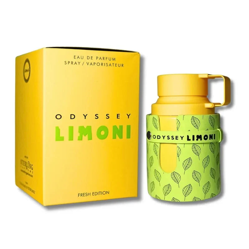 Armaf Odyssey Limoni Fresh for Unisex Eau De Parfum Spray 3.4 Ounce