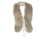 BKLD Sexy Temperament Fluffy Tops For Women High Street Y2K Nightclub Outfits Faux Fur Backless Lacing Solid 2025 Vest Waistcoat