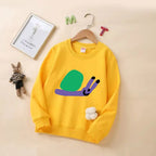 Children Graphic Sweatshrits 2025 Spring Cotton Tops Girls Long Sleeve boys Pullovers Cartoon Toddler Outerwear Kids Hoodies