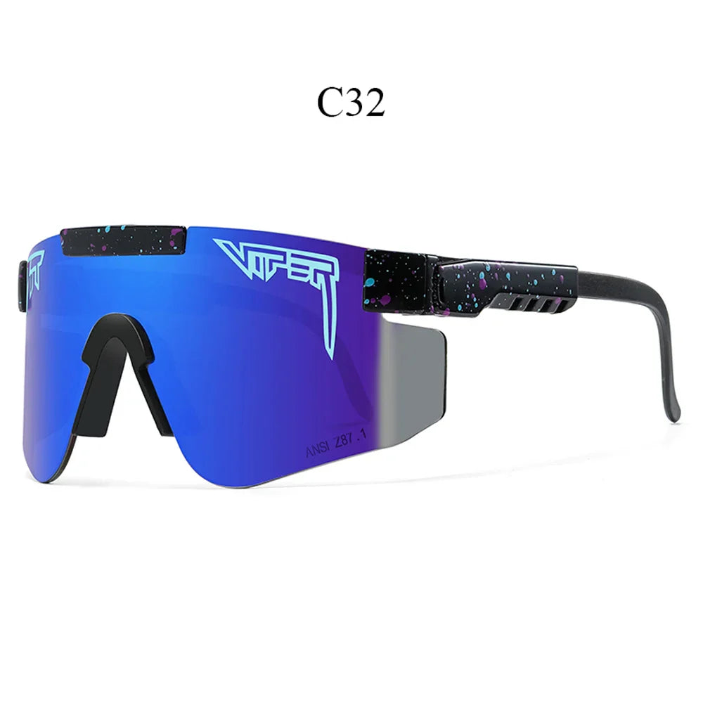 Adult UV400 Cycling Sun Glasses Pit Viper Sunglasses Men Women Outdoor Baseball Eyewear Sport Goggles Mtb Shades