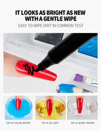 AWStorG15ml 2 IN 1 Crystal Top Coat Transparent Soak Off UV LED Nails Art Manicure Gel Nail Polish Varnishes Primer Function Gel