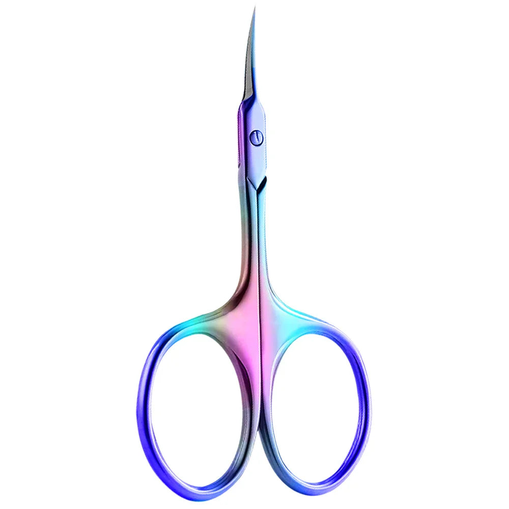 1/2/4Pcs Russian Cuticle Scissors Nipper Dead Skin Scissors Stainless Steel Manicure Pedicure Tools Nail Trimmer Clipper