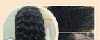 40 42 Inch Natural Color Deep Wave 13x4 13x6 HD Transparent Full Frontal Lace Curly Brazilian Human Hair Water Wigs 200 Density