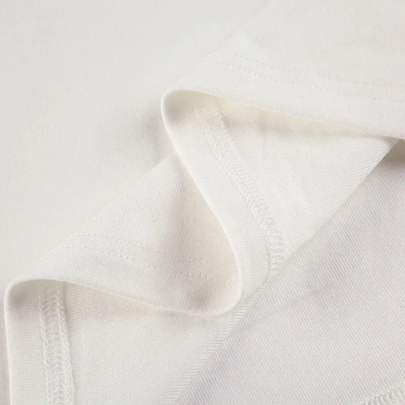 BIIKPIIK Casual Off Shoulder Solid Knitted Tops Concise Skew Collar Long Sleeve Autumn Tees For Women Sporty Irregular T-shirts