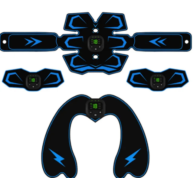 Abdominal Muscle Trainer Electric Press Simulator Massager ABS Smart Arm and Hip Abs Stimulating Belt