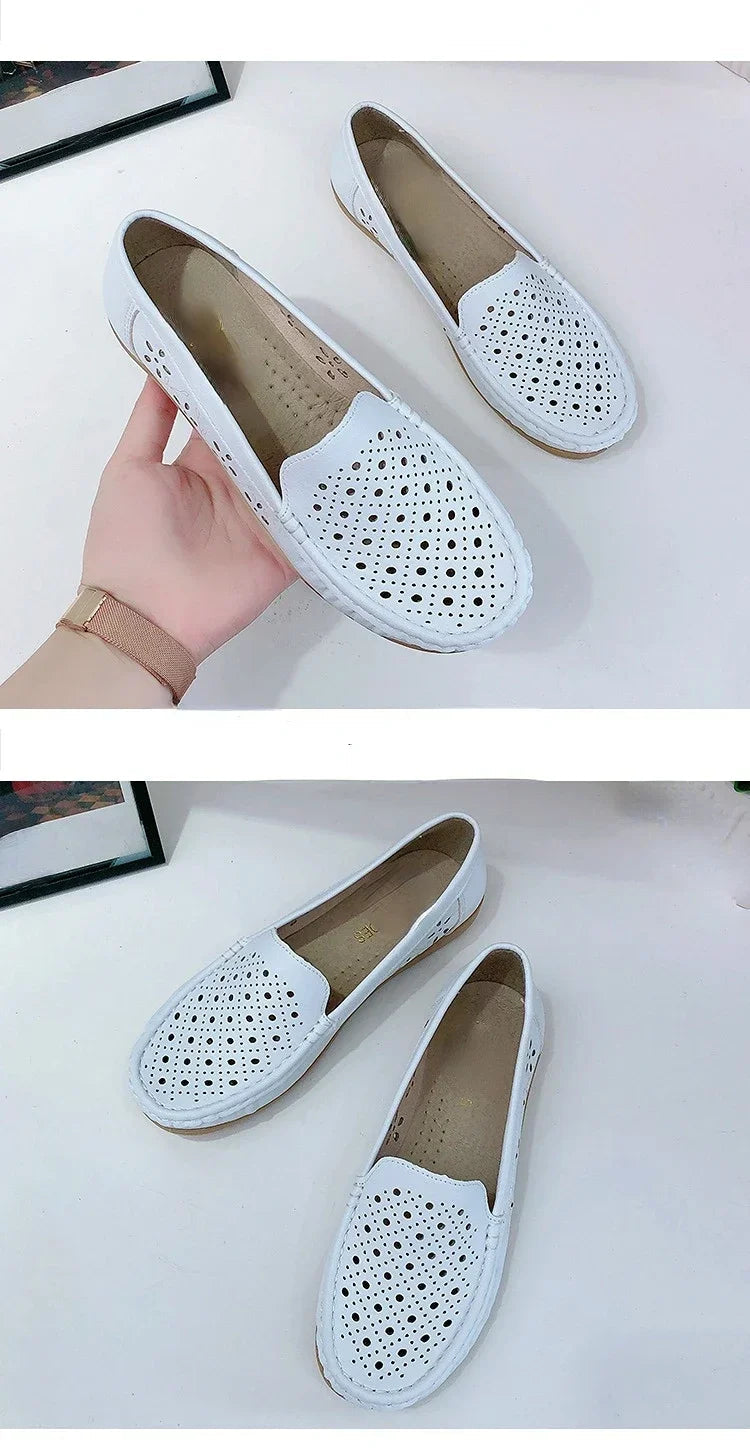 BCEBYL Summer New Fashion Round Toe Nurse Shoes Soft Sole Non-slip Sandals Flat Shoes Breathable Casual Sports Women's Shoes