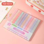 12 Pcs/Set Double Tip Highlighter Pens Kawaii Manga Markers Midliner Pastel Gel Set Stationery Journal School office Supplies
