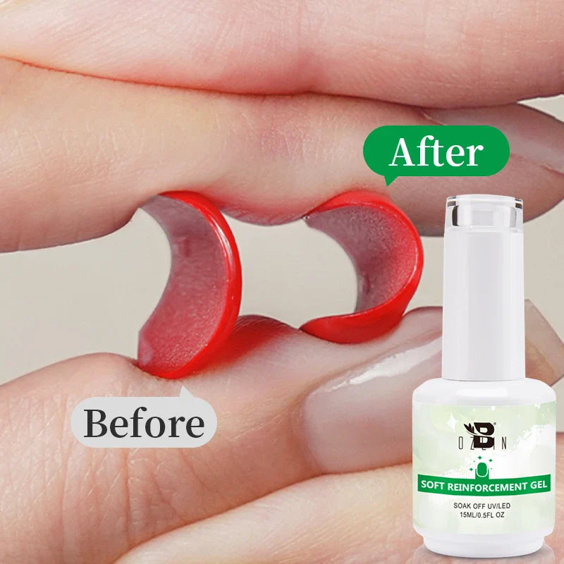 AWStorG15ml 2 IN 1 Crystal Top Coat Transparent Soak Off UV LED Nails Art Manicure Gel Nail Polish Varnishes Primer Function Gel