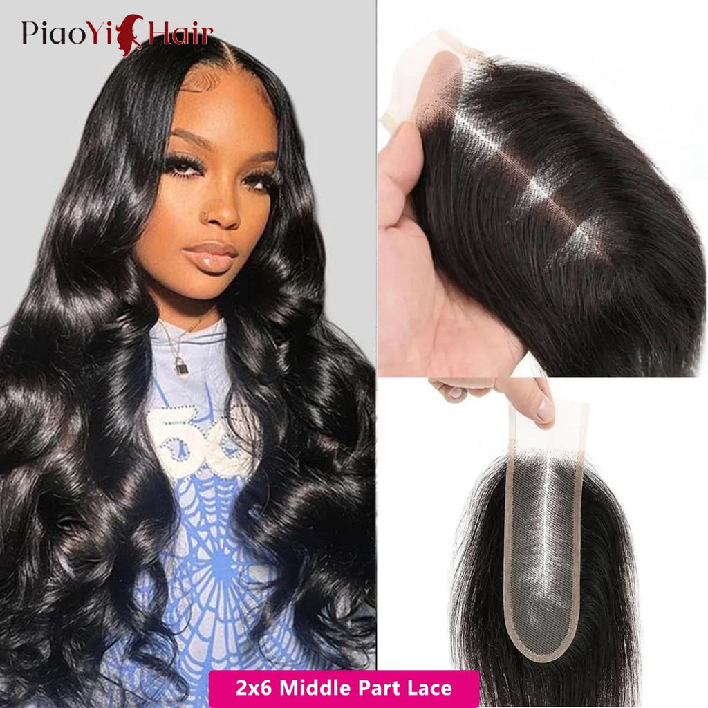 Body Wave Bundles And Closure Human Hair Bundles With Closure 20 22 24 Inch  Raw Human Hair Weave Extensions Closure Human Hair