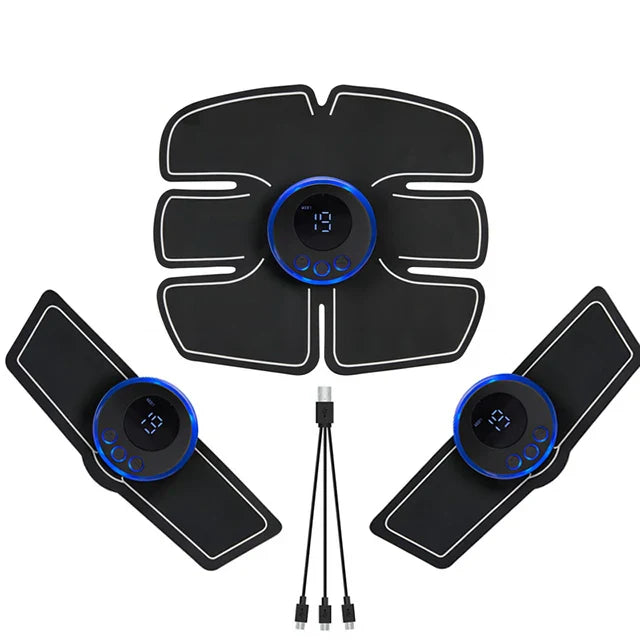 Electric Abdominal Muscle Stimulator EMS Wireless Buttocks Hip Trainer Weight Loss Body Slimming For Arm Back Leg Waist Fitness