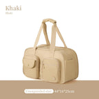 AJI Women Travel Bag Nylon Handheld Travel Bag Carry On Luggage Bag Large Capacity Weekender Gym Sport Holdall Overnight Bag