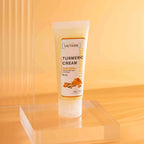 5 Piece Set Turmeric Facial Care Acne Cleansing Cream,Anti-Aging Serum,Dark Spot Moisturizer Fade Spots for Radiant Skin Care