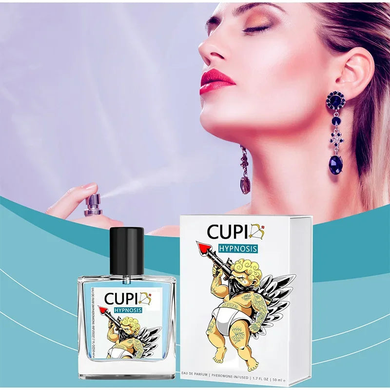 50ml Original Cupid Men's Pheromone Cologne Lasting Mature Hypnotic Rich Fragrance High Quality Hombre Perfume Body Spray