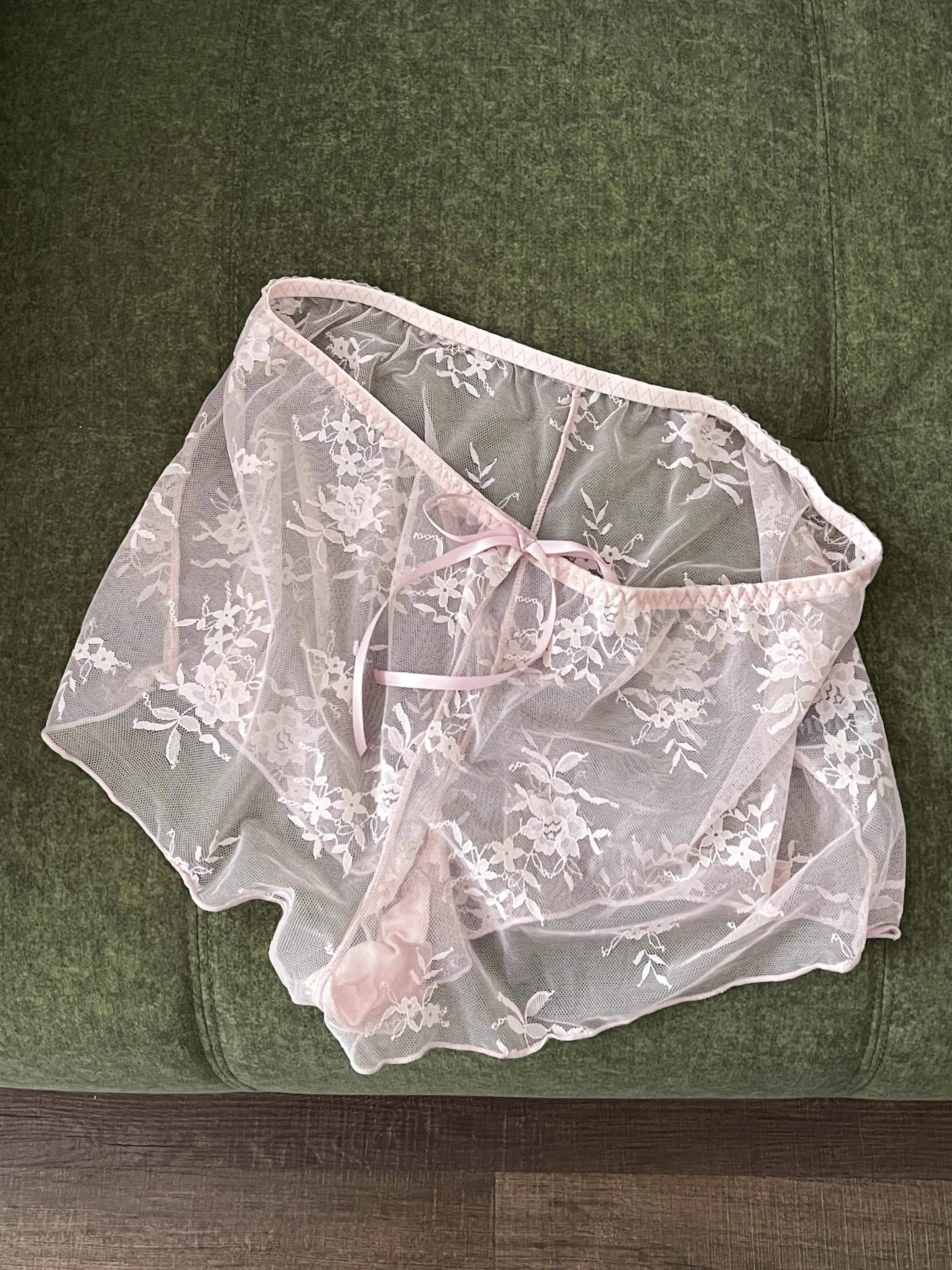 ElyraLux Women Harness Pajama Suspender Shorts for Women Pajamas Set Lace Silk Lingerie Pyjamas Shorts Set Pink lace pajamas