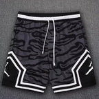 American Flyer - Men's and Women's Basketball Shorts, Sports Shorts, Running, Casual, Quick-drying, Breathable, Summer.