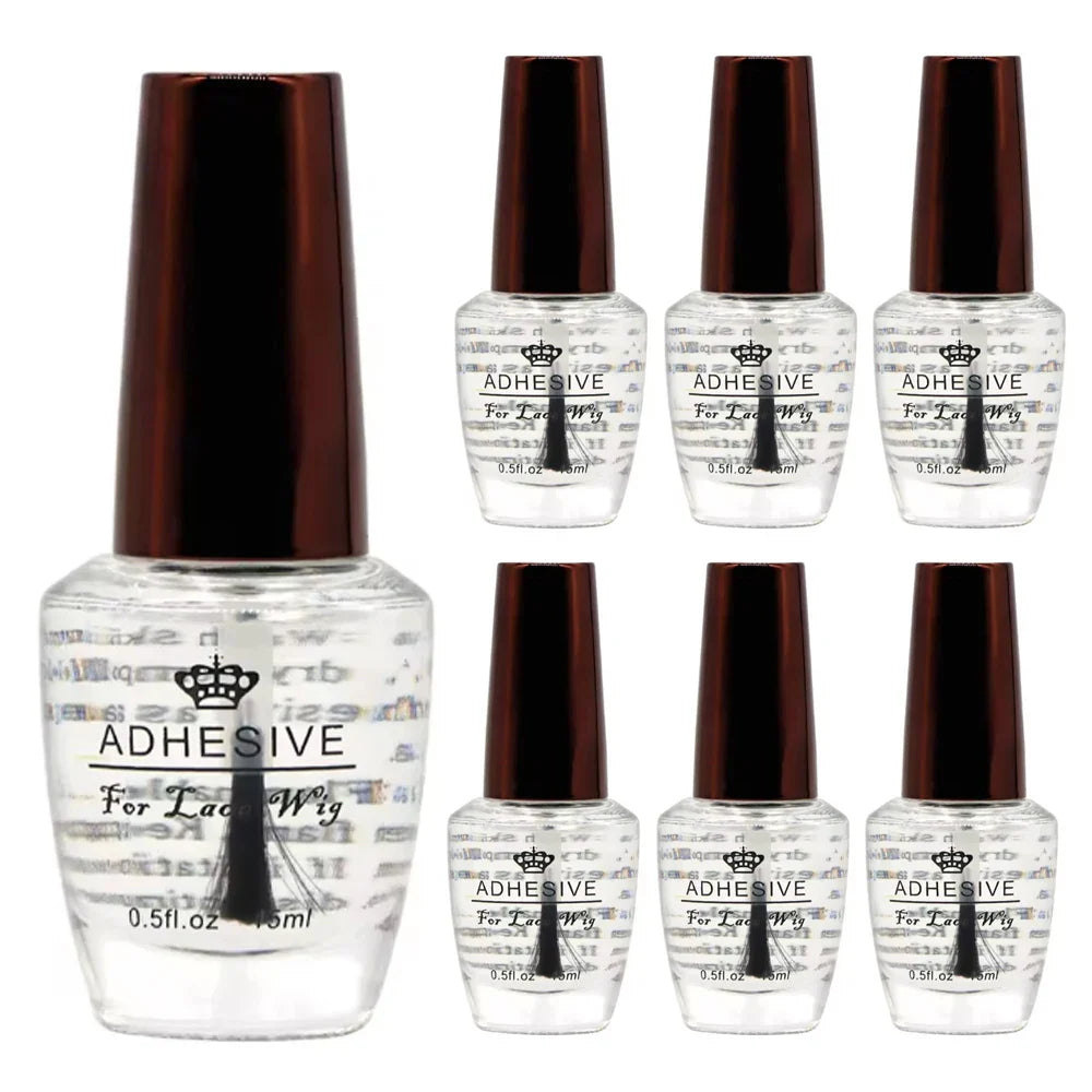 0.5FL.OZ(15ml) Wig Adhesives For Lace Wigs Hair Beauty Salon Accessory Wig Glue Toupee Professional Liquid Hair Glue VADES