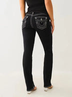 BILLIE SUPER T MID RISE STRAIGHT JEAN Vintage Buddha Embroidered Jeans Women Casual Y2k High Waist Straight Denim Pants Jeans