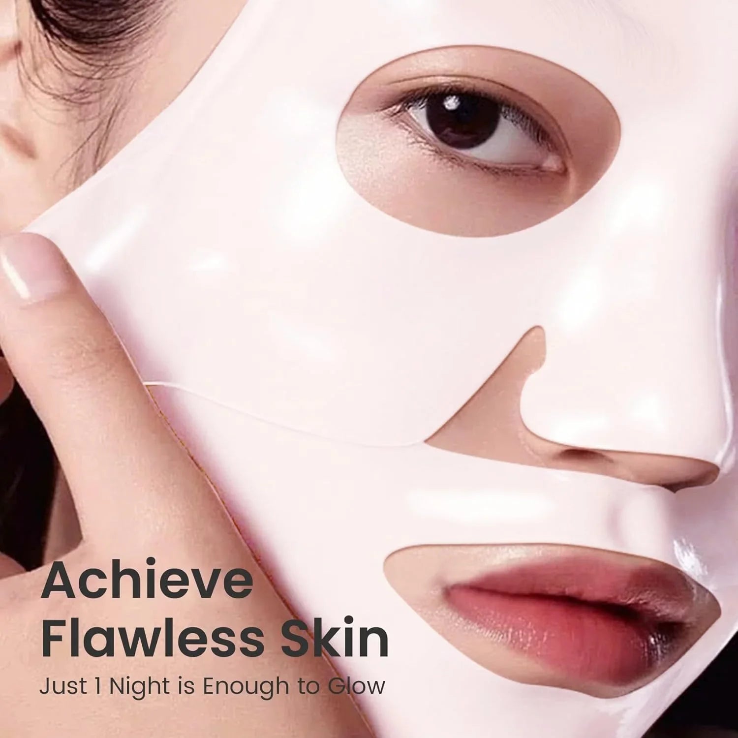 4/8PCS Bio Collagen Face Mask Shrink Pores Deep Hydrating Overnight Mask Moisturizing Refreshing Brightening Face Skin Care
