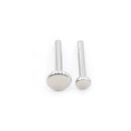 Alisouy 1PC G23 Titanium Internally Threaded Labret Shaft Lip Replacement Flat Bar Ear Tragus Stud Earring Body Piercing Jewelry