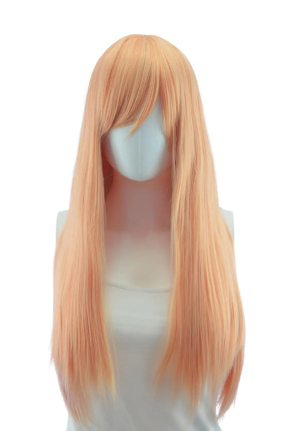 Cosplay Nyx Autumn Orange Long Straight Wig 28 Inches Long Straight wigs for Women Universal Cartoon Cosplay Wig