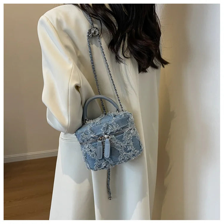 2024 New Designer Single Shoulder Bag Women Fashion Chain Crossbody Bags For Women Brand Ladies Handbags And Purses