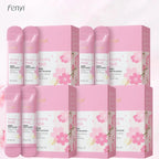 100pcs Sakura Moisturizing Sleeping Masks Travel Night Cream Facial Nourishing Improve Roughness & Dryness Skin Care Products