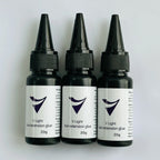 5/3/1PCV-Light Technology Hair Extension Clear Wig glue 20g V-light Traceless tool for tape Hair Extension Fast Grafting Tool