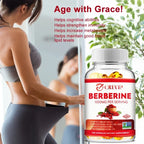 Berberine Extract 1000 Mg - Supports Gastrointestinal and Overall Health with Antioxidant Benefits Supplement