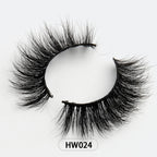 Dropshipping 15-18mm 3D Resuable Dramatic Wispy Mink Fake Eyelashes Makeup Strip False Lashes With Free Eyelash Packaging Boxes